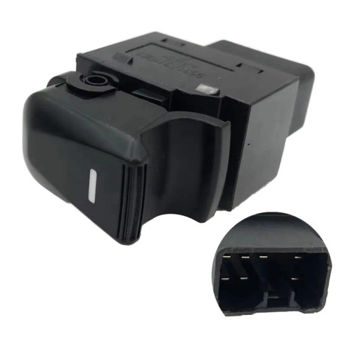 کلید شیشه بالابر جلو راست توسان IX350 اصلی (لطفا 8 رقم آخر شماره شاسی جهت استعلام دقیق ارسال بفرمایید)