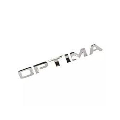 آرم عقب نوشته (OPTIMA) مدل JF - اصلی (لطفا 8 رقم آخر شماره شاسی جهت استعلام دقیق ارسال بفرمایید)