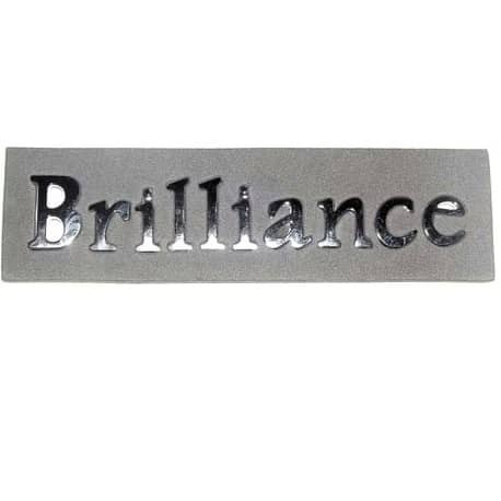آرم صندوق عقب برلیانس نوشتار brilliance