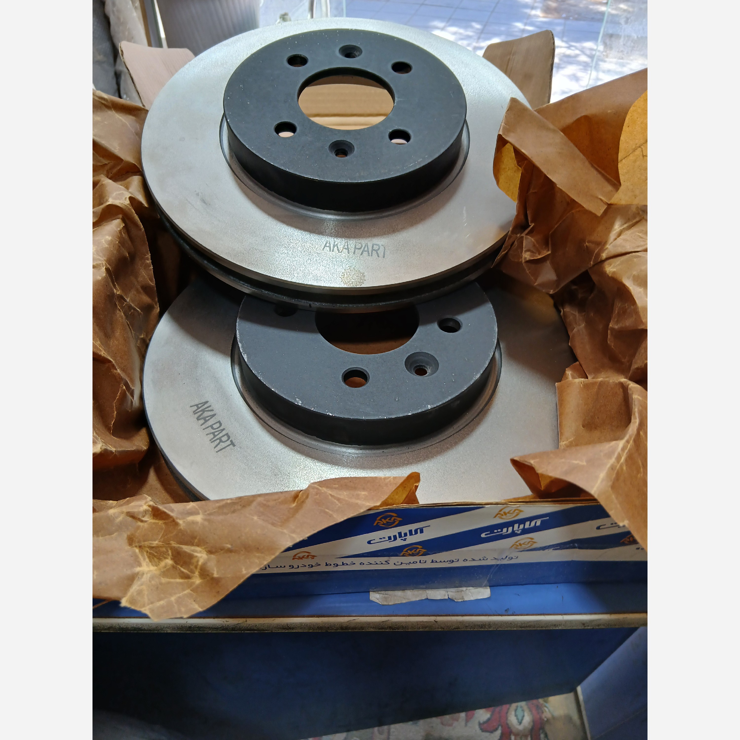 دیسک ترمز چرخ جلو جک جی4(پسکرایه)